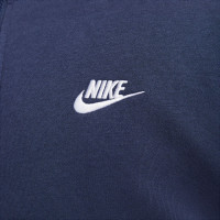 Nike Sportswear Club Fleece Survêtement Bleu Foncé Blanc