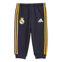 adidas Real Madrid DNA Jogging Trainingspak 2023-2024 Baby Donkerblauw Goud Wit