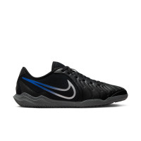 Nike Tiempo Legend 10 Club Chaussures de Foot en Salle (IN) Noir Bleu