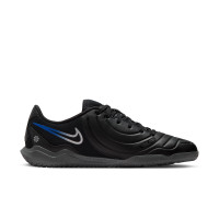 Nike Tiempo Legend 10 Club Chaussures de Foot en Salle (IN) Noir Bleu