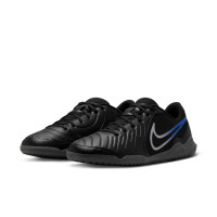 Nike Tiempo Legend 10 Club Chaussures de Foot en Salle (IN) Noir Bleu