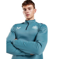 Castore Newcastle United Haut d'Entraînement 1/4-Zip 2023-2024 Bleu