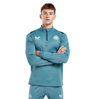 Castore Newcastle United Haut d'Entraînement 1/4-Zip 2023-2024 Bleu