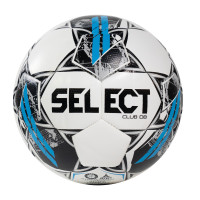 Select Hybrid Club DB v23 Voetbal Maat 4 Wit Zwart Blauw