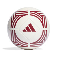 adidas Manchester United Club Ballon de Foot Taille 5 Blanc Rouge