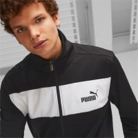 PUMA Poly Club Survêtement Full-Zip Noir Blanc