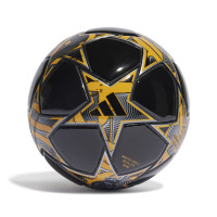 adidas Real Madrid Champions League Mini Ballon de Foot Taille 1 2023-2024 Noir Jaune Gris