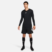 Nike Dri-FIT Park Sous-Maillot Manches Longues Noir Blanc