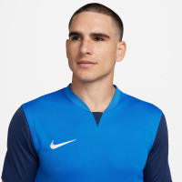 Maillot d'entraînement Nike Dri-Fit Trophy V bleu foncé blanc