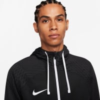 Nike Strike 23 Hooded Trainingsjack Zwart Grijs Wit