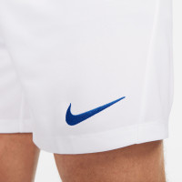 Nike Park III Short de Foot Blanc Bleu