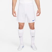 Nike Park III Short de Foot Blanc Bleu