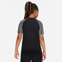 Chemise d'entraînement Nike Dri-Fit Academy pour enfants, noir et blanc