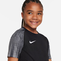 Chemise d'entraînement Nike Dri-Fit Academy pour enfants, noir et blanc