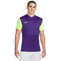 Nike Tiempo Premier II Maillot de Foot Mauve Néon Jaune Blanc