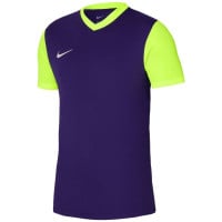 Nike Tiempo Premier II Maillot de Foot Mauve Néon Jaune Blanc