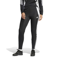 Survêtement à capuche Adidas Tiro 24 1/4-Zip pour femmes, noir et blanc