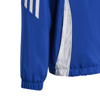 adidas Tiro 24 Windbreaker Kids Blauw Wit