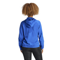 Coupe-vent adidas Tiro 24 pour femmes, bleu et blanc