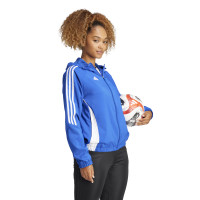 adidas Tiro 24 Coupe-Vent Femmes Bleu Blanc