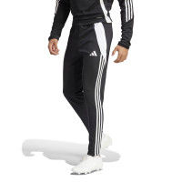 Survêtement à capuche adidas Tiro 24 à fermeture éclair 1/4 gris blanc