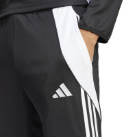 adidas Tiro 24 Hooded Trainingspak 1/4-Zip Zwart Wit