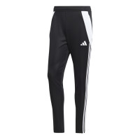 Survêtement à capuche Adidas Tiro 24 à fermeture éclair 1/4, noir et blanc