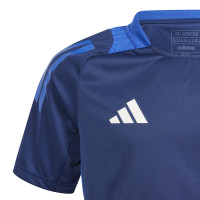 Kit d'entraînement de compétition adidas Tiro 24 pour enfants bleu foncé