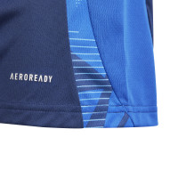 Kit d'entraînement de compétition adidas Tiro 24 pour enfants bleu foncé