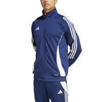 adidas Tiro 24 Veste d'Entraînement Bleu Foncé Blanc