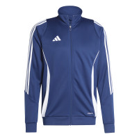 adidas Tiro 24 Veste d'Entraînement Bleu Foncé Blanc