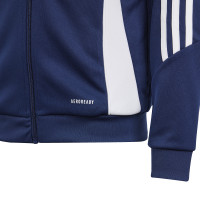 adidas Tiro 24 Veste d'Entraînement Enfants Bleu Foncé Blanc