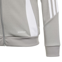 adidas Tiro 24 Trainingsjack Kids Grijs Wit