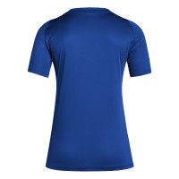 adidas Tiro 24 Trainingsshirt Dames Blauw Wit