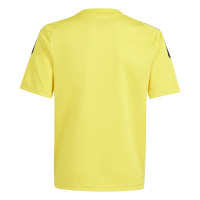 Maillot de football adidas Tiro 24 pour enfants, jaune et blanc