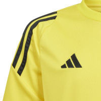 Kit d'entraînement adidas Tiro 24 pour enfants, jaune, noir, blanc