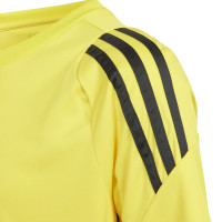 Kit d'entraînement adidas Tiro 24 pour enfants, jaune, noir, blanc