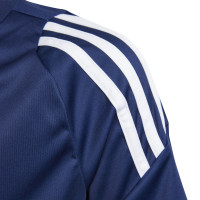 Kit d'entraînement adidas Tiro 24 pour enfants bleu foncé blanc