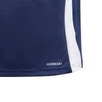 Kit d'entraînement adidas Tiro 24 pour enfants bleu foncé blanc