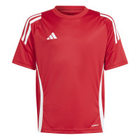 adidas Tiro 24 Trainingsset Kids Rood Zwart Wit