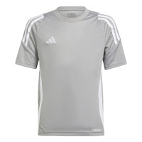 Kit d'entraînement adidas Tiro 24 pour enfants gris noir blanc