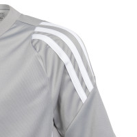 Kit d'entraînement adidas Tiro 24 pour enfants gris noir blanc