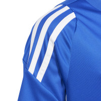 Kit d'entraînement adidas Tiro 24 pour enfants, bleu, bleu foncé, blanc