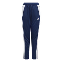 Survêtement adidas Tiro 24 pour enfants, bleu foncé, bleu, blanc