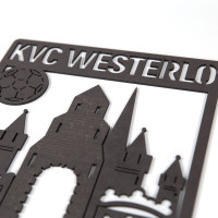 KVC Westerlo Logo 40cm Zwart