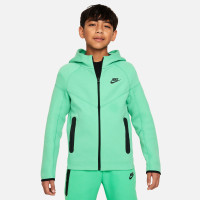 Nike Tech Fleece Sportswear Survêtement Enfants Vert Menthe Noir