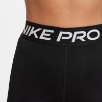 Legging de sport Nike Pro pour fille, noir et blanc