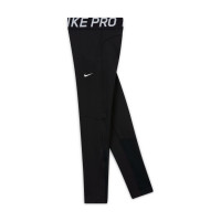 Legging de sport Nike Pro pour fille, noir et blanc