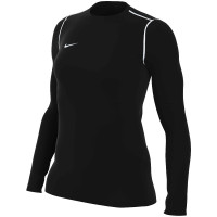 Haut d'entraînement Nike Park 20 pour femme, noir et blanc