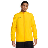 Nike Dri-FIT Academy 23 Veste d'Entraînement Full-Zip Woven Jaune Or Noir